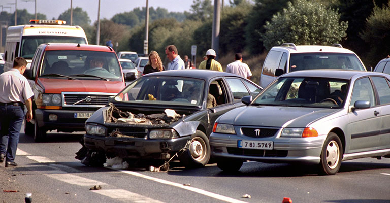 Siniestro por accidente automovilistico