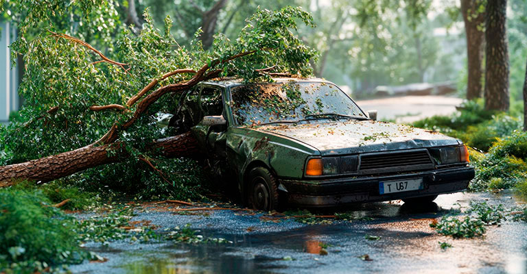 Cuáles son las coberturas del Seguro de Auto contra desastres naturales