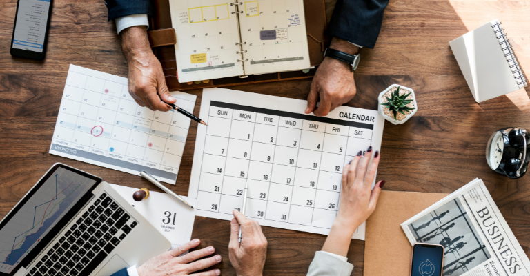 Calendario de contenidos mensual para agentes de seguros