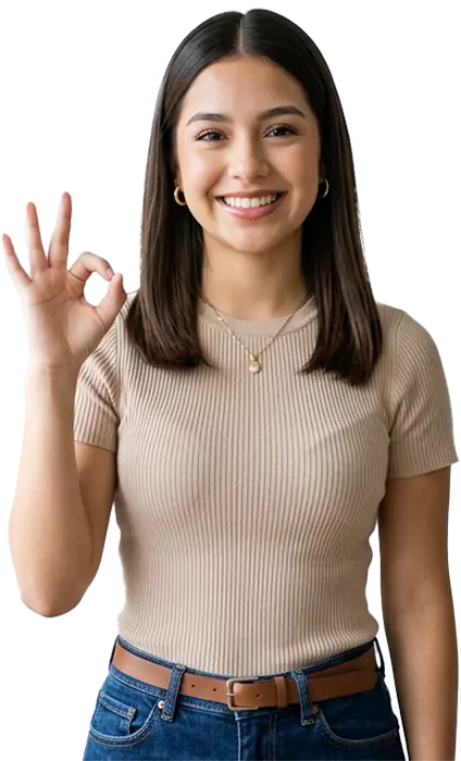 Mujer sonriendo