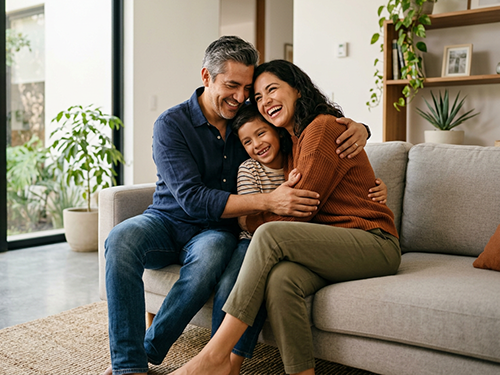 Familia feliz